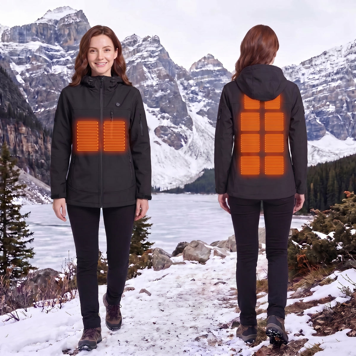 Lightweight Windproof Outdoor Heating Winter Coat