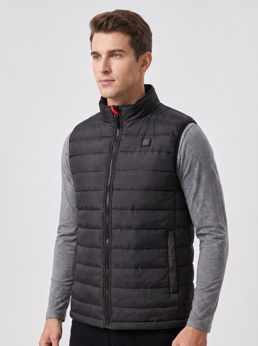 Men's #Black Classic Heated Gilet