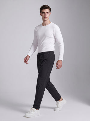 Mens #Black Heated Sweatpants