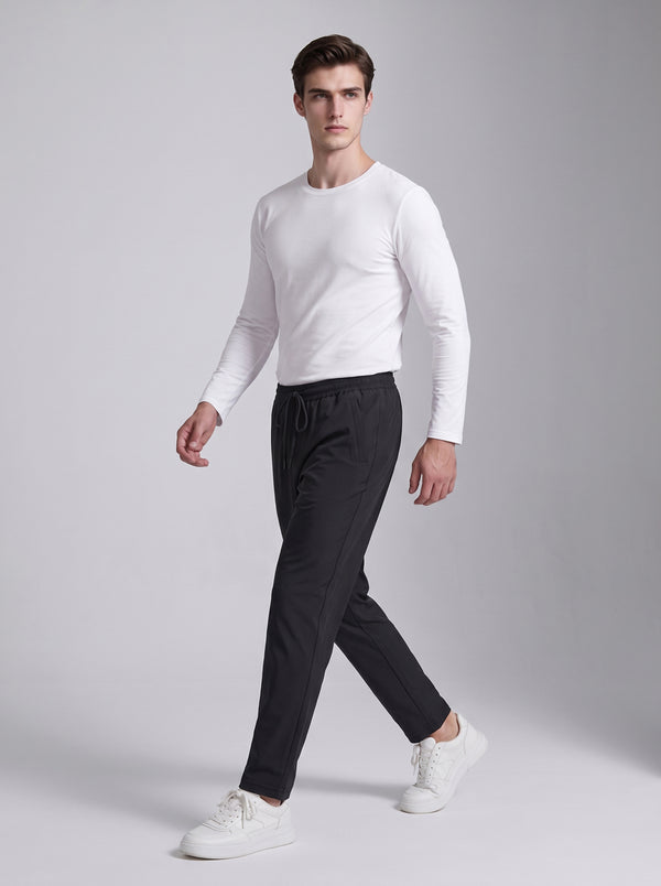Mens #Black Heated Sweatpants