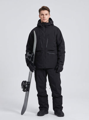 Men's #Black Snowboard Jacket