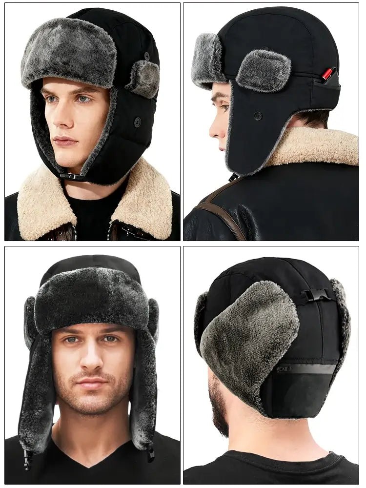 Men's Heated Trapper Hat design