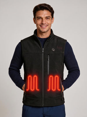 Men's Heated Zip‑Up Vest