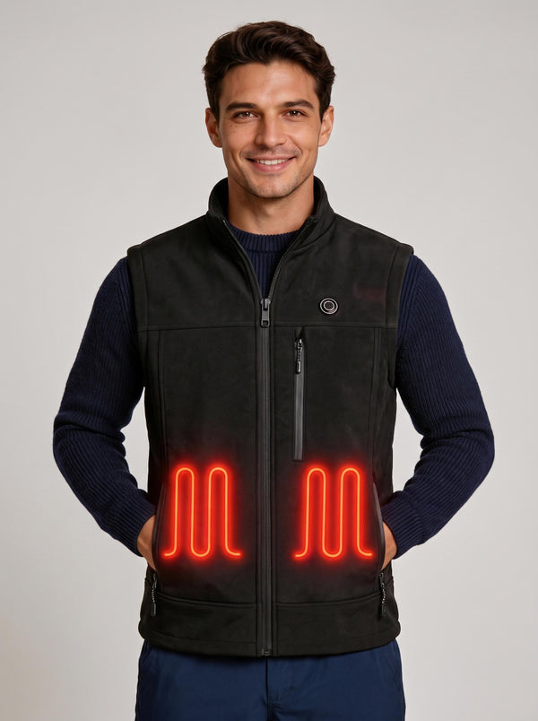 Men's Heated Zip‑Up Vest