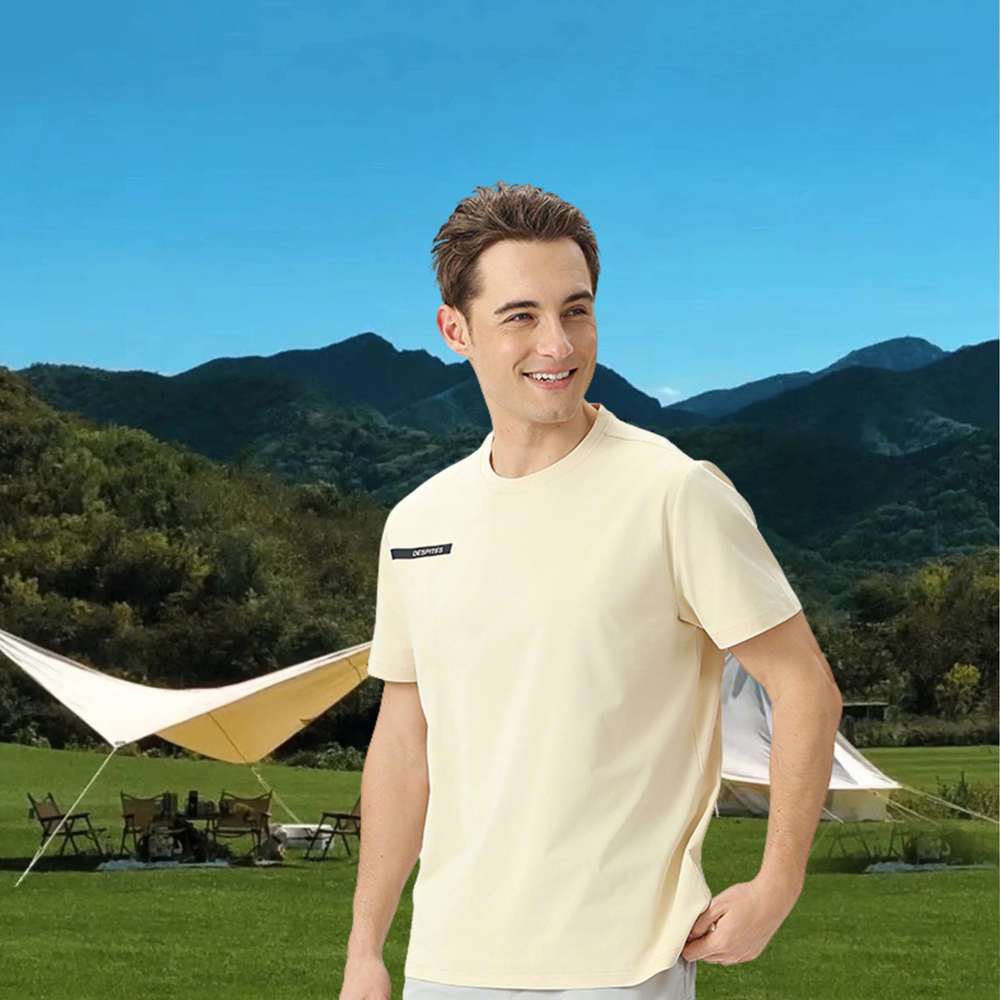 Men's Quick drying Short Sleeve Fitness T-shirt