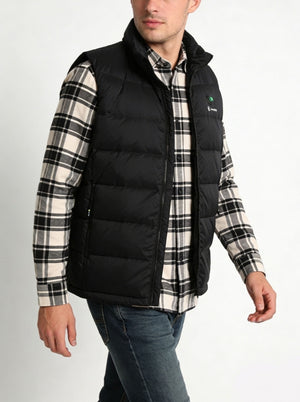Men's black Classic Heated Gilet