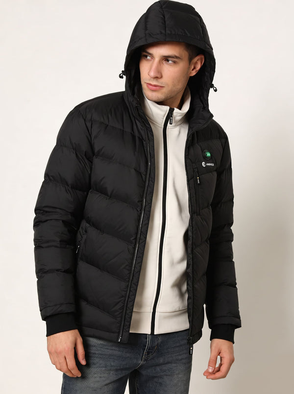 Mens Black Heated Jacket