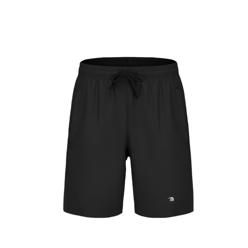 Mens Black Mesh Athletic Shorts