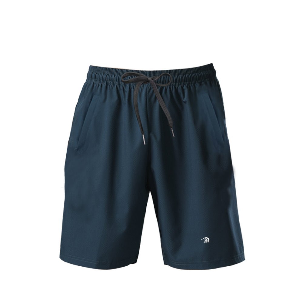 Mens Dark Blue Training Workout Shorts