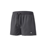 Mens Gray Breathable Workout Shorts