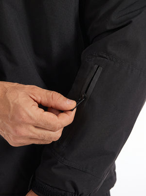 Multifunctional pocket with #Black Heated Softshell Jacket