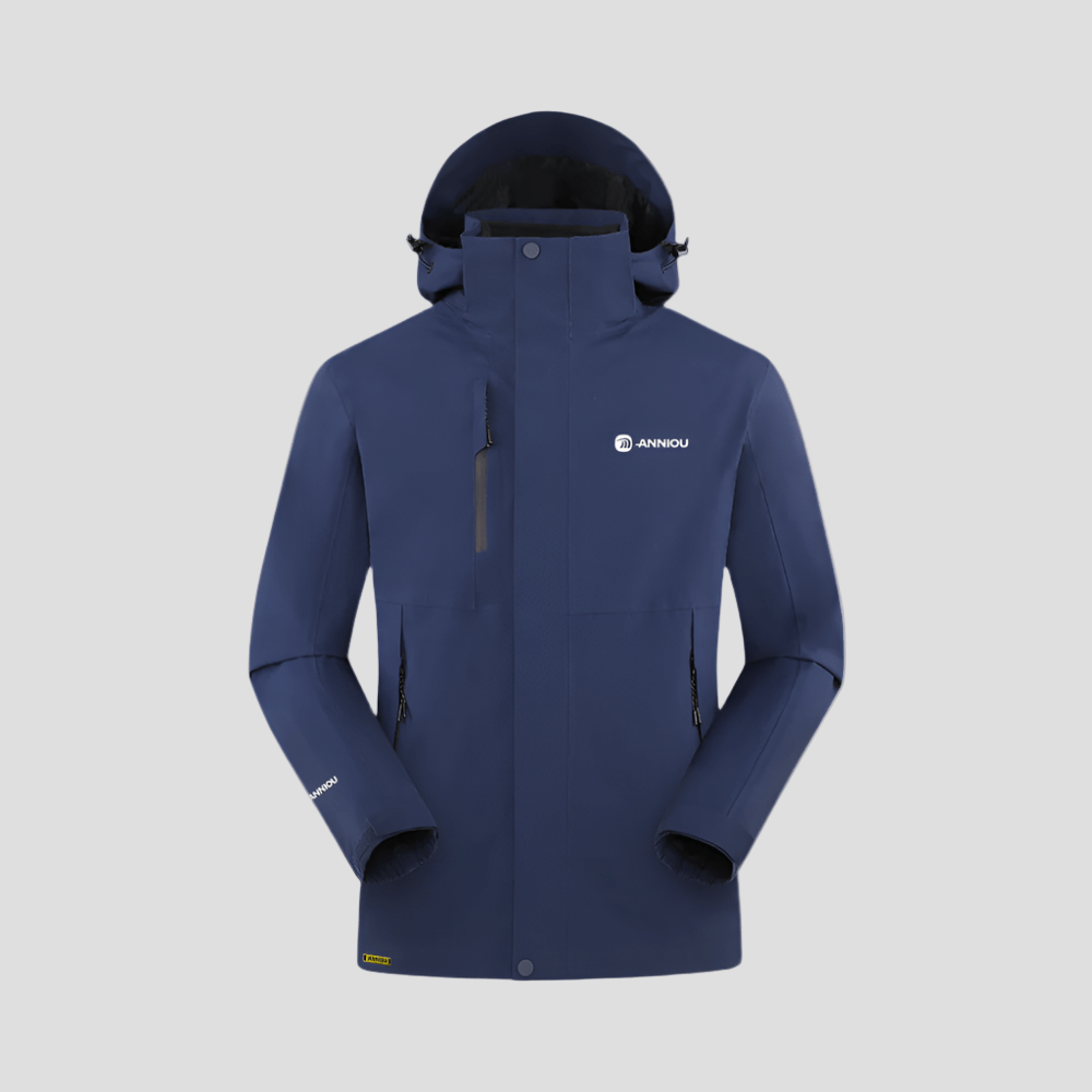 Navy 3-in-1 Removable Shell Jacket 