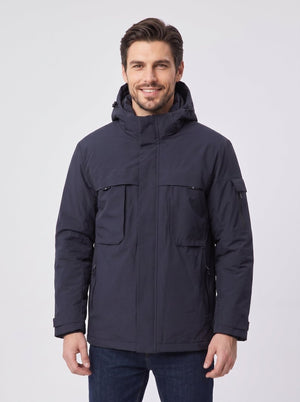 #NavyBlue 9 Area Heated Softshell Jacket