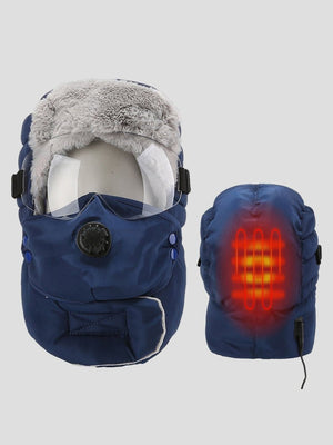 Maschera da sci riscaldata