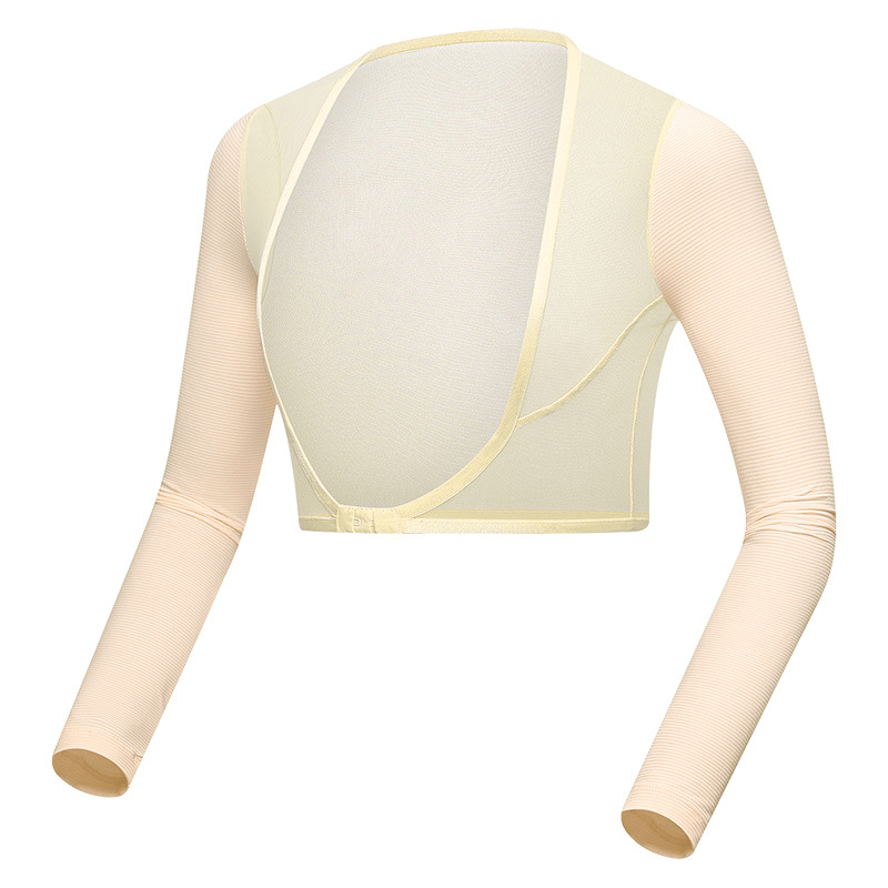 Nude UPF50 Ice Silk Golf Mesh Shrug Sleeves