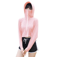 Zip Up Thumbhole Hooded Jacket UPF50+