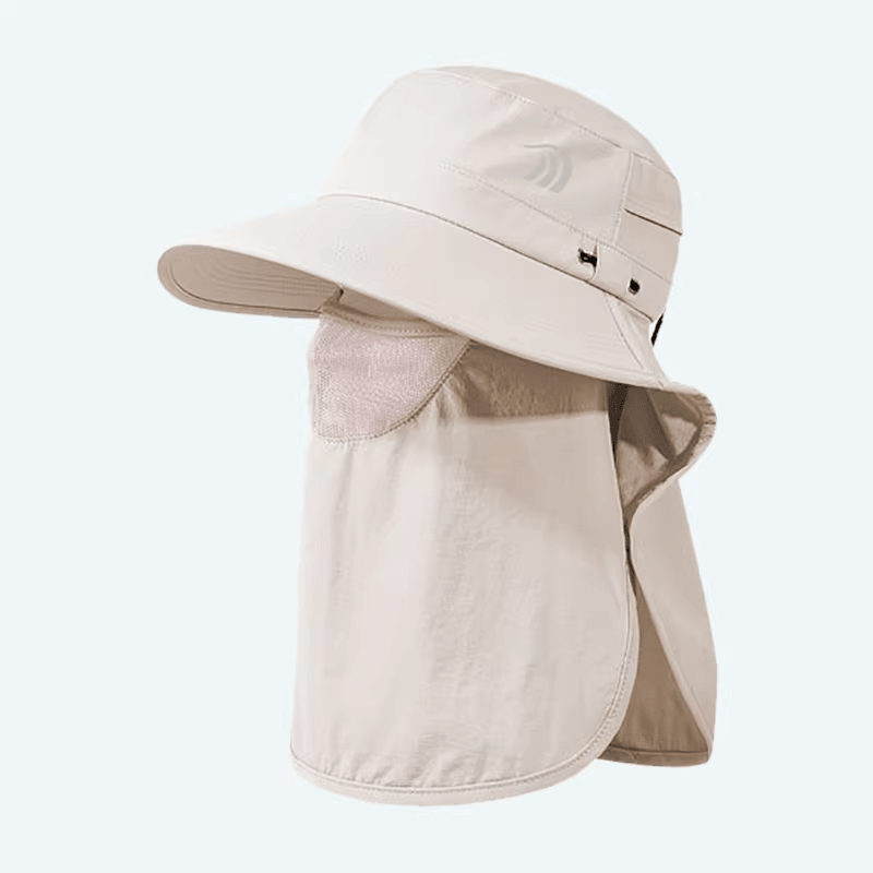UPF 50+ Sun Hat with Face Protection