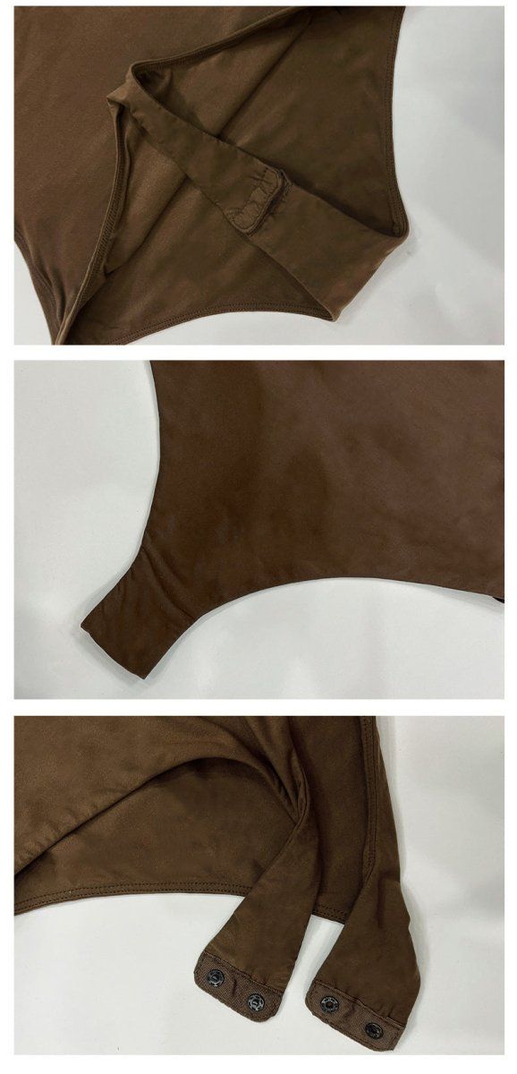 Brown fabric with buttons on a white background