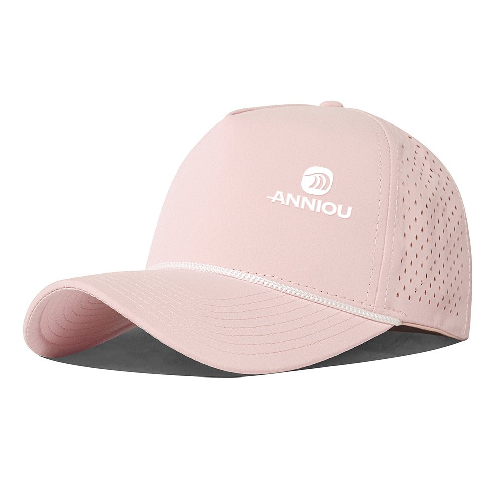 Pink Red 5 Panel Baseball Cap UPF50+