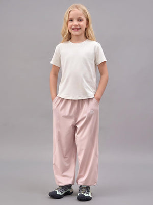 #Pink Kids Cooling Sun Protection Pants