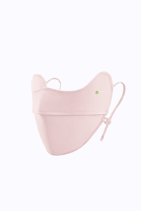 Pink Lightweight Face Mask UPF 100 by Anniou