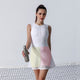 Pink Purple UV Protection Golf Skirt