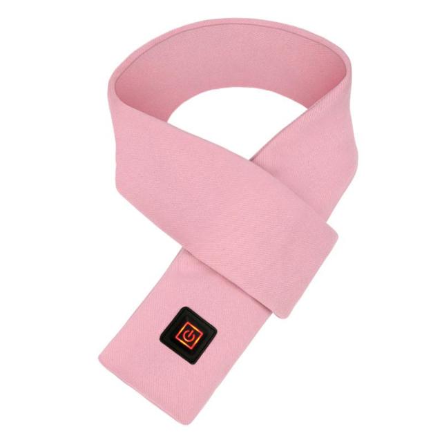 Pink Short Heated Scarf