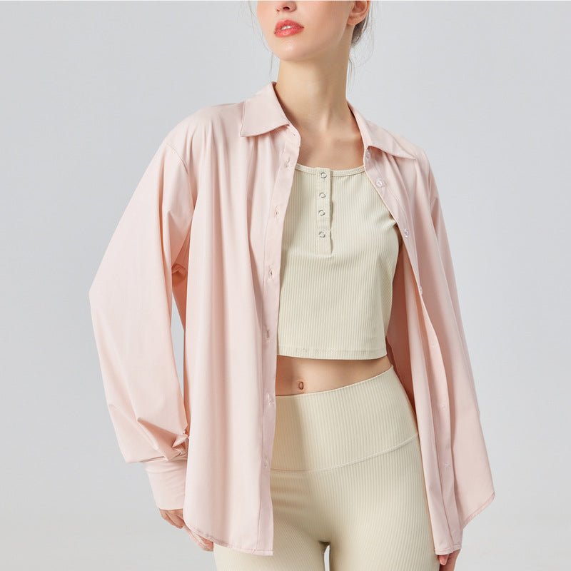 Pink Sun Protective UPF 50+ Sun Shirt