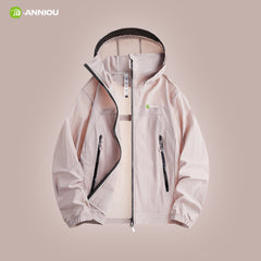 Pink UPF 100+ Hooded Jacket