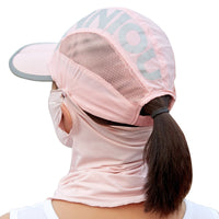 Pink UPF 50+ Cap and Neck Gaiter