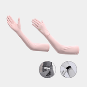 Pink anniou Cooling UV Protection Arm Sleeves