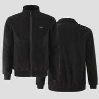 Polar Fleece Heated Jacket front and back