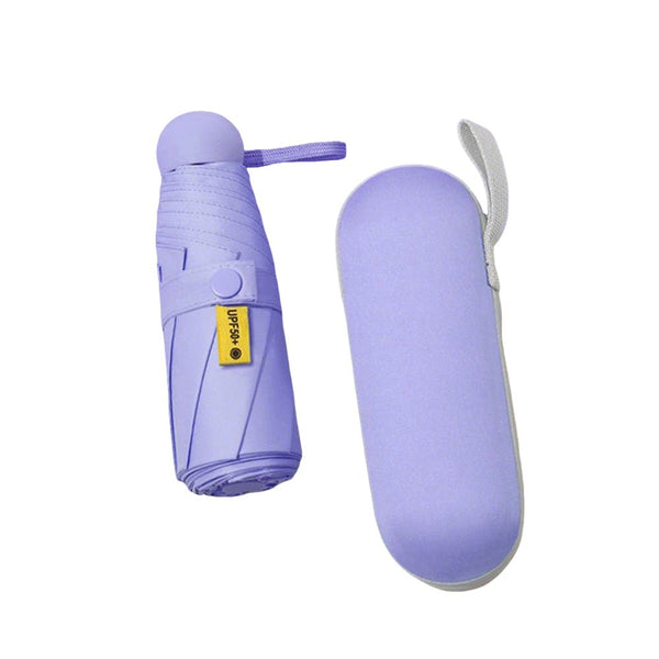 #Purple Mini UPF 50+ Cooling Umbrella