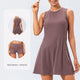 Purple Tennis Dress Two-Piece Set 
