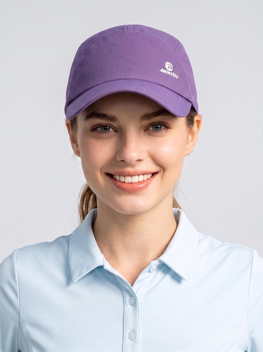 #Purple UPF50+ Ultralight Foldable Baseball Cap