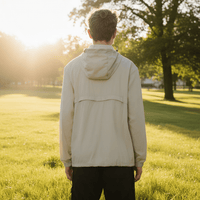 Rear of Lightweight Hiking Hoodie Jacket