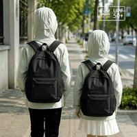 Rear of Mint Green Boy's and Girl's UV Protection Jacket