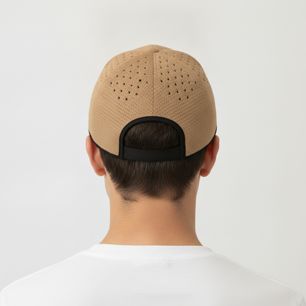 Rear of Quick-Dry Baseball Cap UPF50+