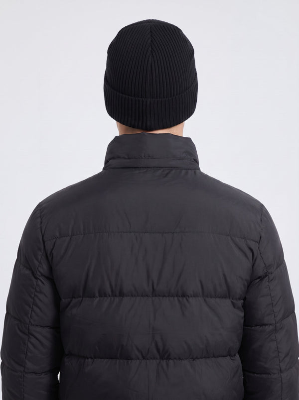 #Black Man Windproof Knitted Beanie