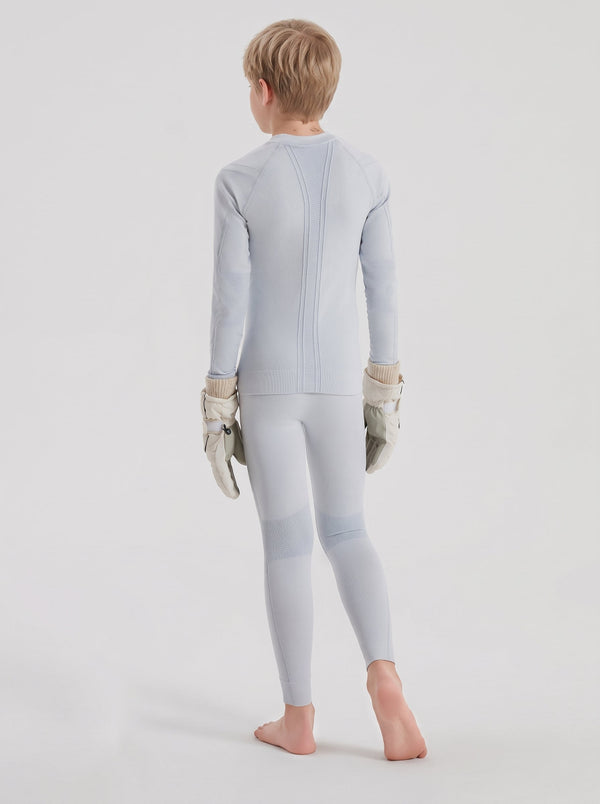 #Oatgrey Children's Boy Ski Base Layer Set