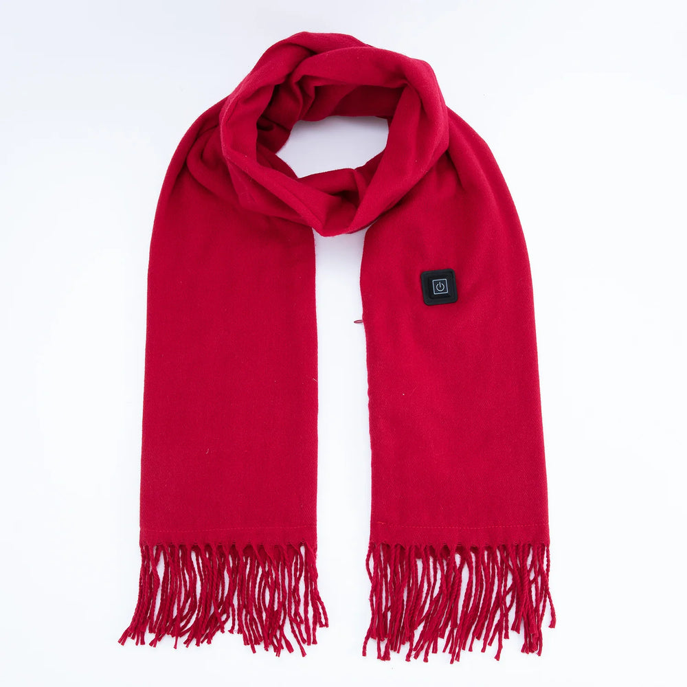 Red Heated Long Scarve 