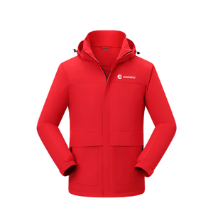 Red Silver Fox Fleece Jacket