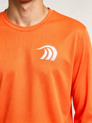 Reflective logo on front chest