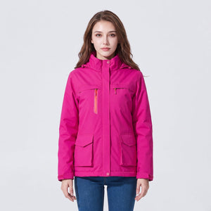 #Rosered Heated Waterproof Softshell Jacket