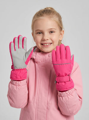 #Rosered Kids Thermal Ski Gloves