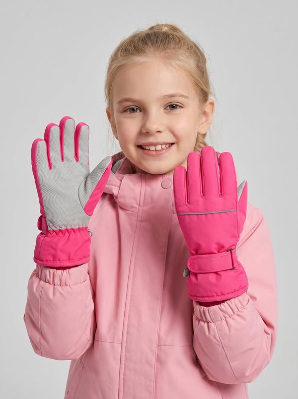 #Rosered Kids Thermal Ski Gloves