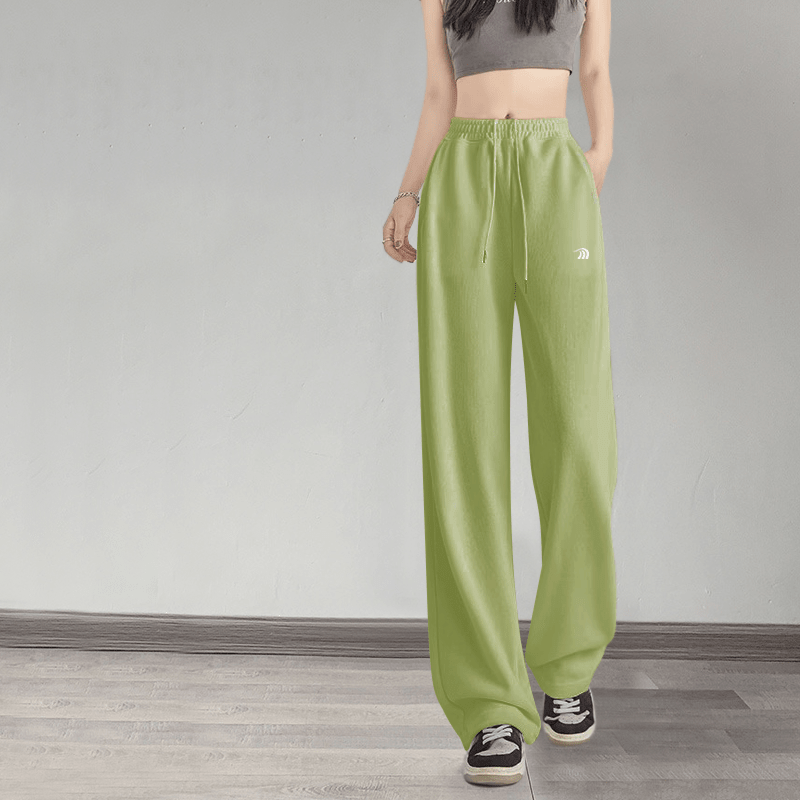 Women's Wide-Leg Cuffed Sweatpants