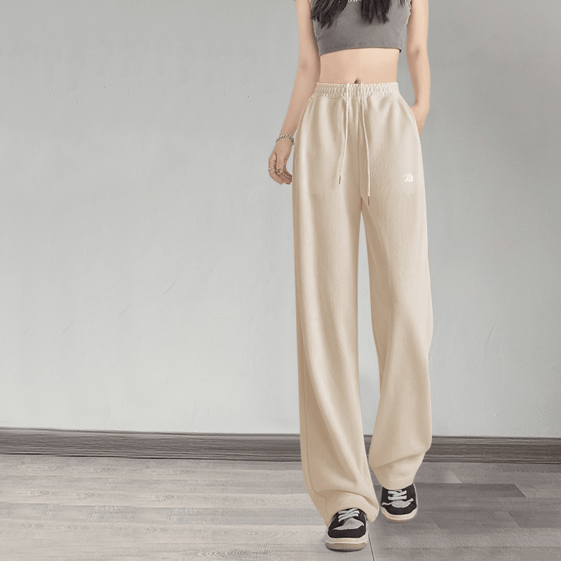 Women's Wide-Leg Cuffed Sweatpants