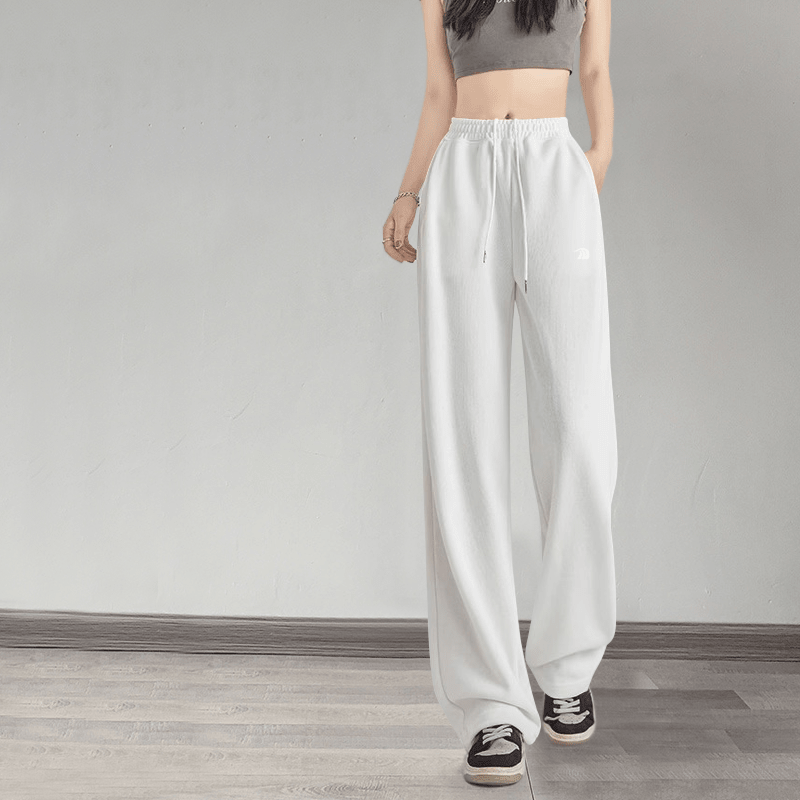 Women's Wide-Leg Cuffed Sweatpants