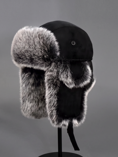#Black Ear Protecting Cold Weather Hat